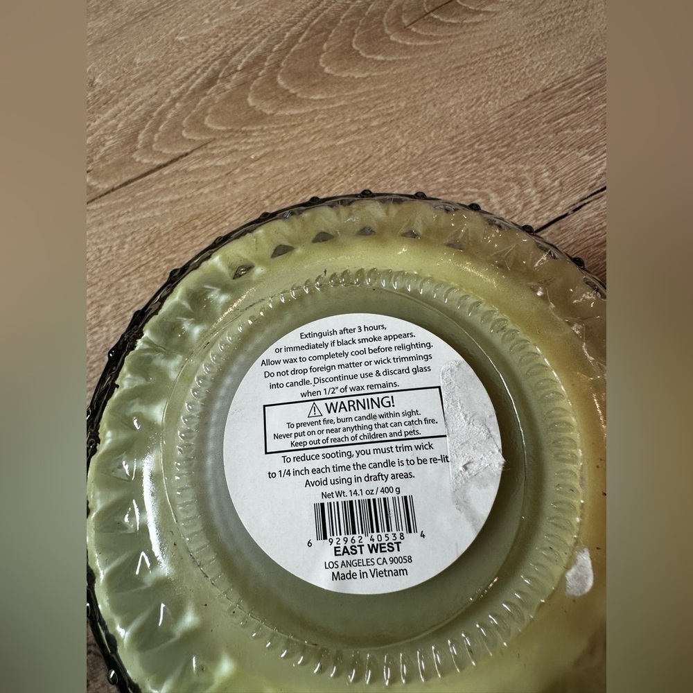 Green Succulent Candle by - Picture 5 of 5